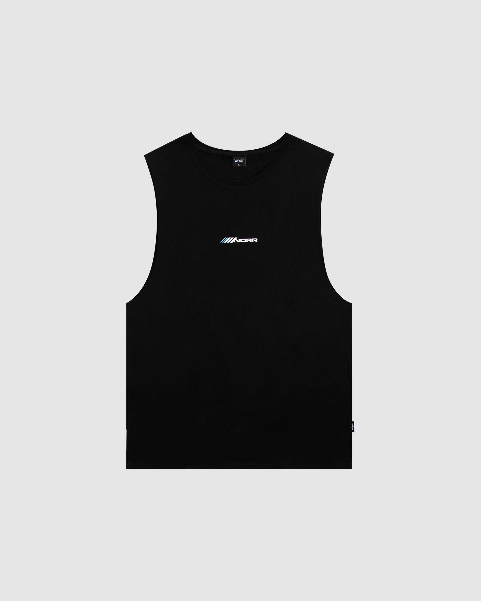 DETACH MUSCLE TOP - BLACK