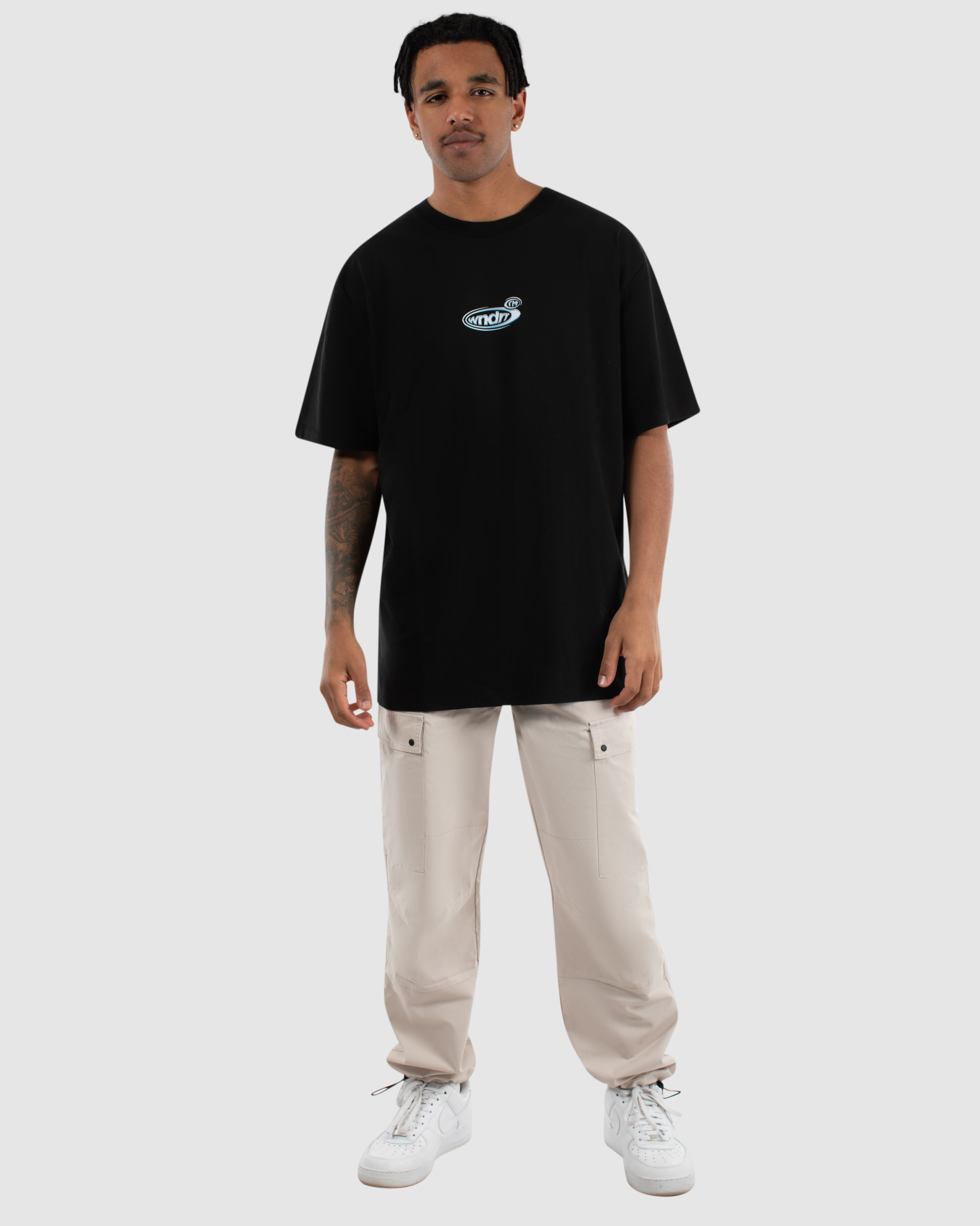 REDUX BOX FIT TEE - BLACK