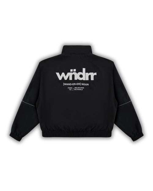 THE WORLD SPORT JACKET - BLACK