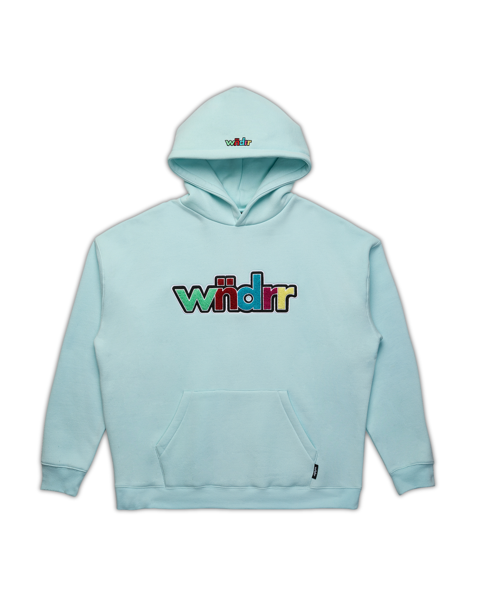 TINT HOOD SWEAT - BABY BLUE