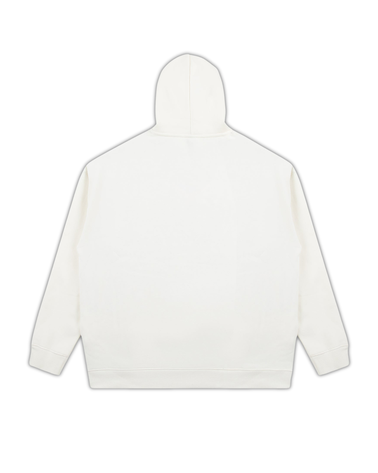 TONE HOOD SWEAT - OFF WHITE