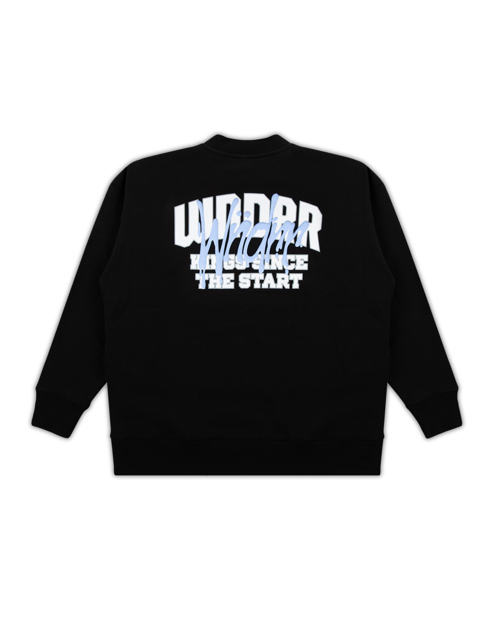 TOP TIER CREW SWEAT - BLACK
