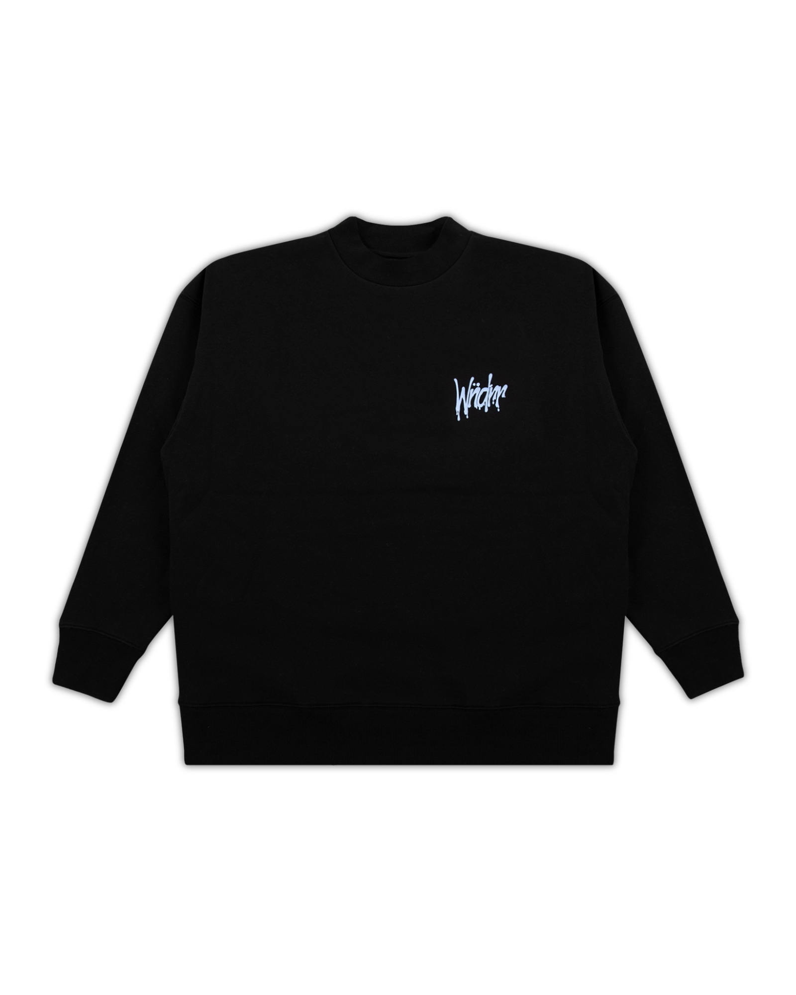 TOP TIER CREW SWEAT - BLACK
