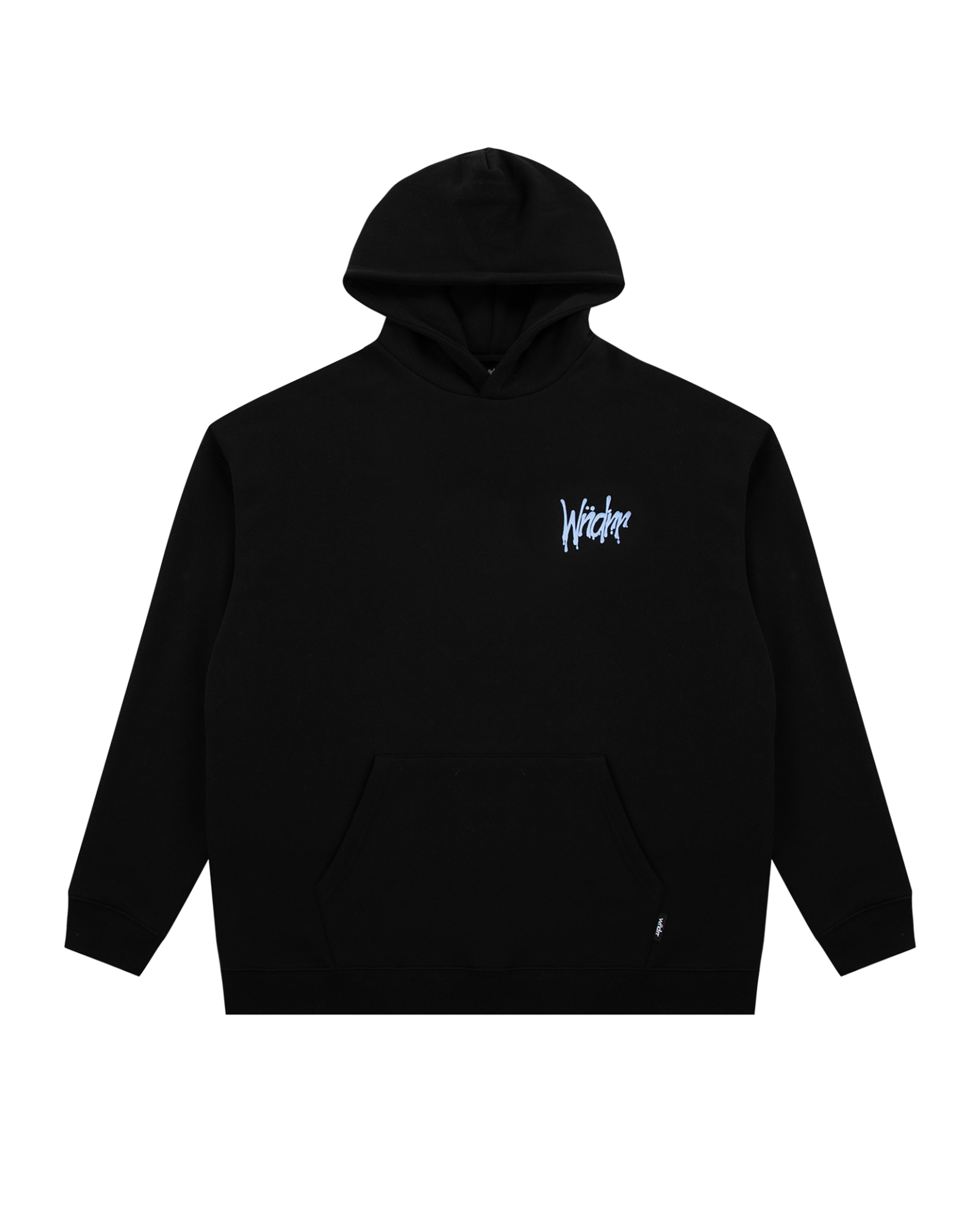 TOP TIER HOOD SWEAT - BLACK