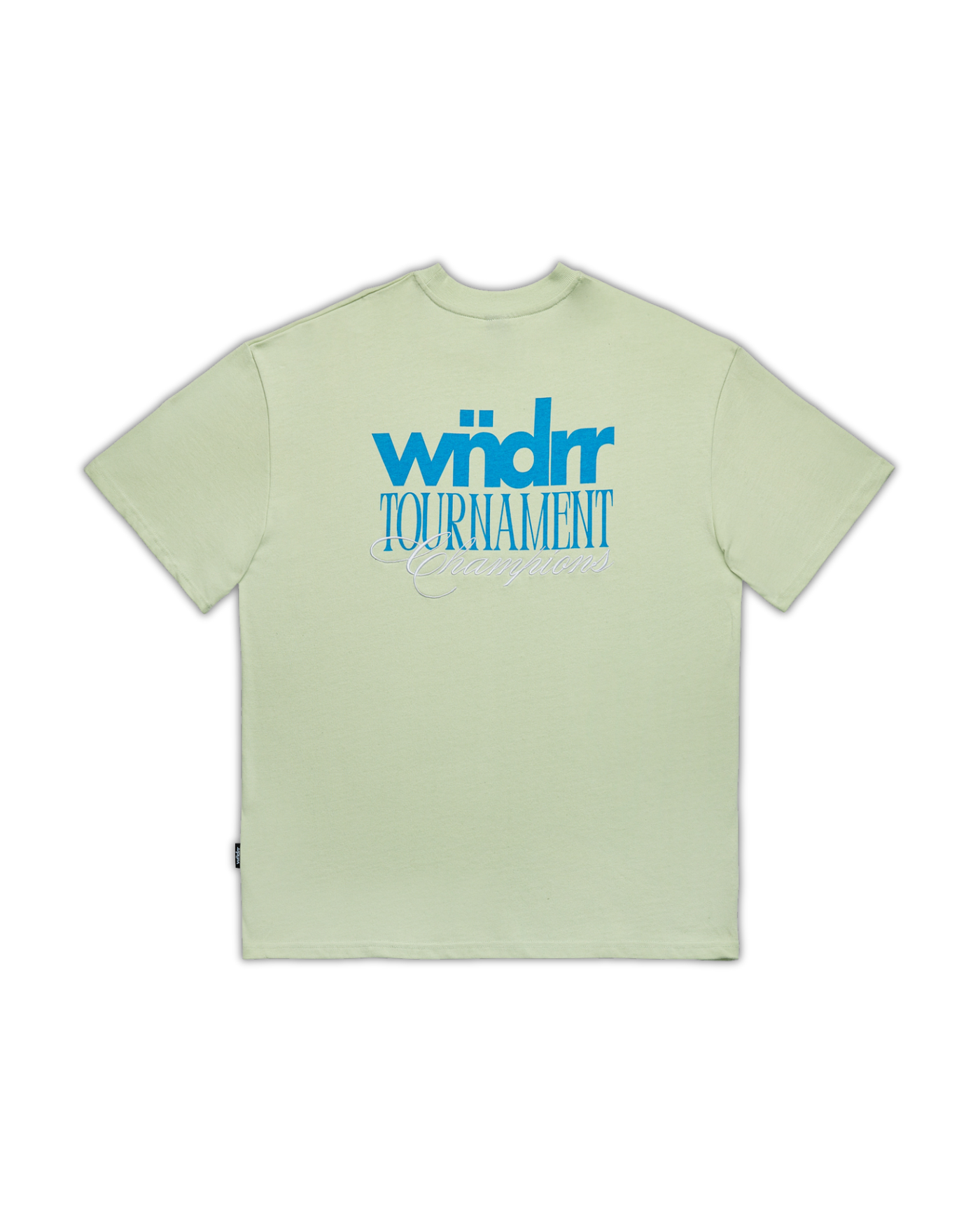 Wndrr Protocol Heavy Weight Tee Dark Green