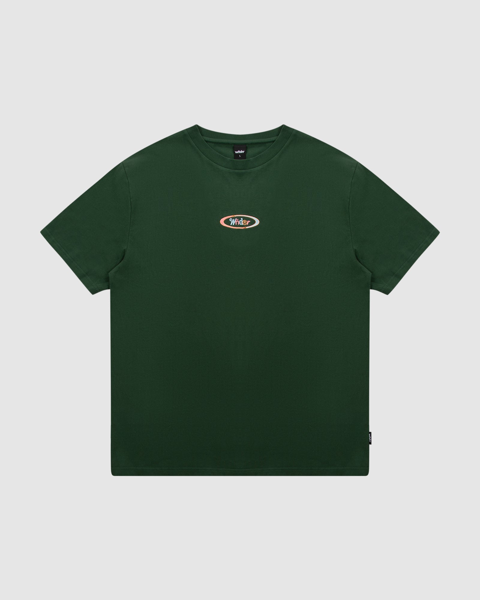 ELLIPSE BOX FIT TEE - FOREST GREEN