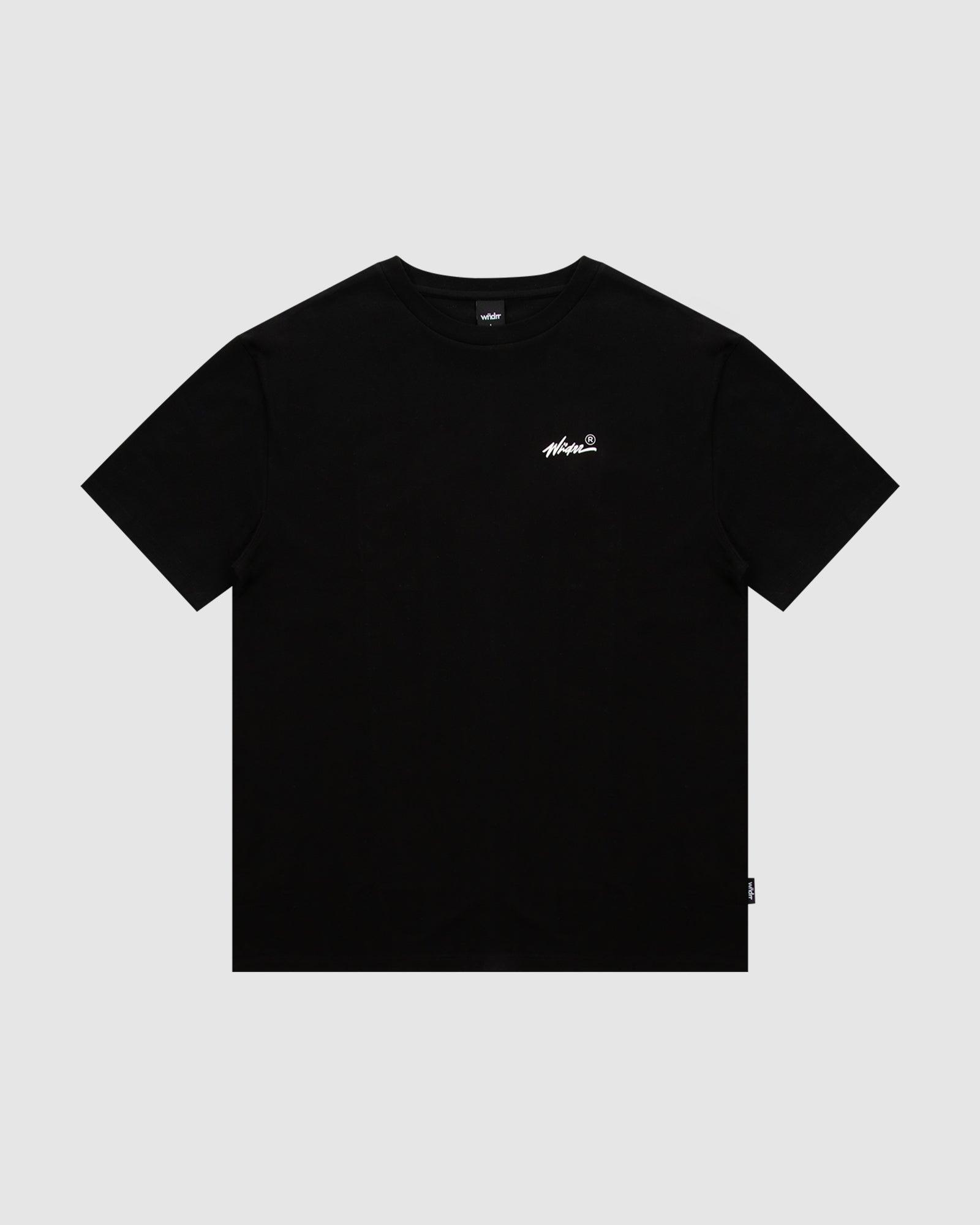 BUTTERFLY BOX FIT TEE - BLACK