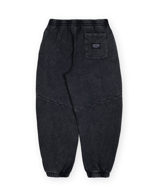 HALO BAGGY TRACKPANT - WASHED BLACK