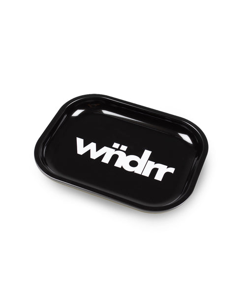 ACCENT ROLLING TRAY - BLACK