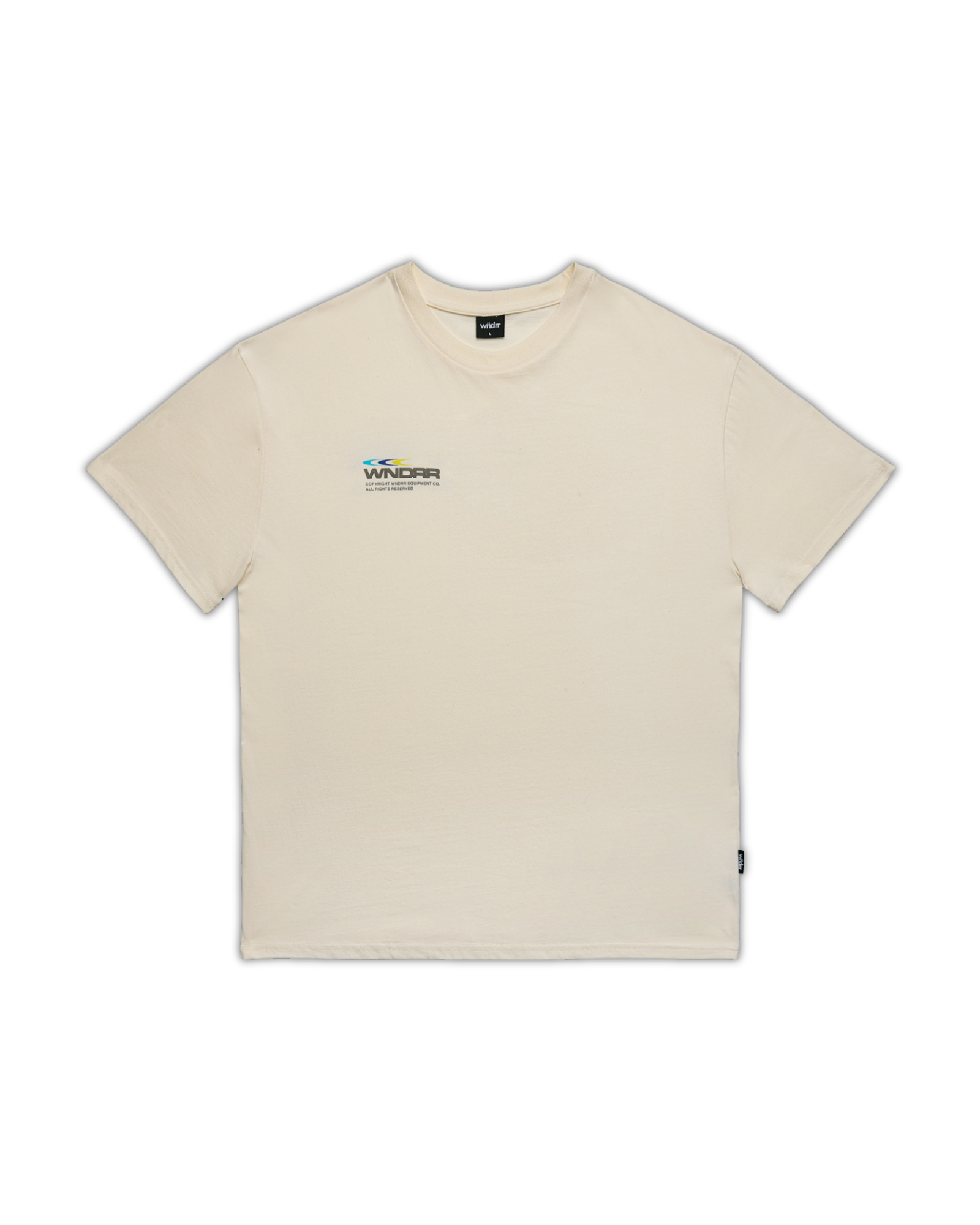 TRIAD BOX FIT TEE - OFF WHITE