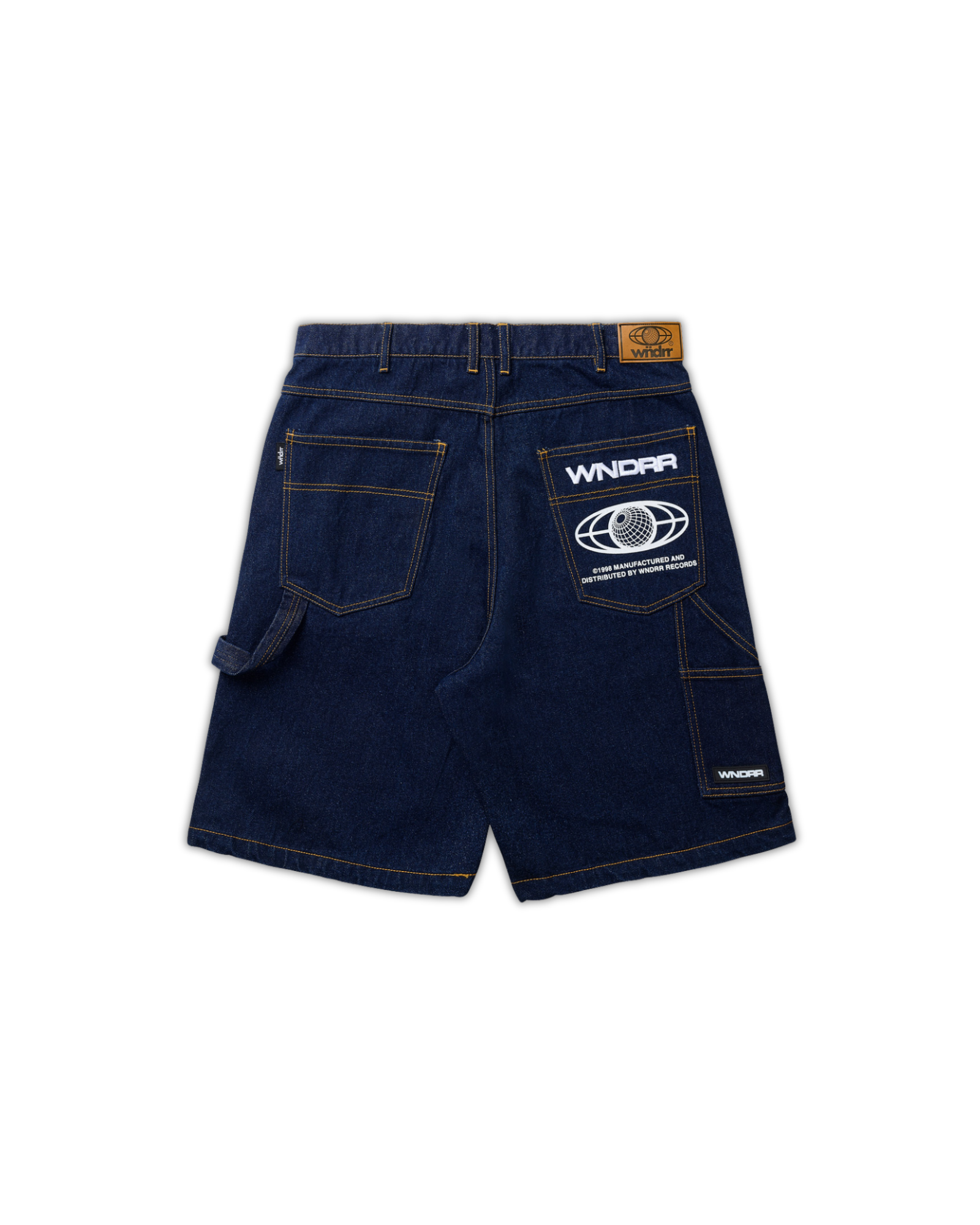 BOOSTER DENIM SHORT - WASHED INDIGO