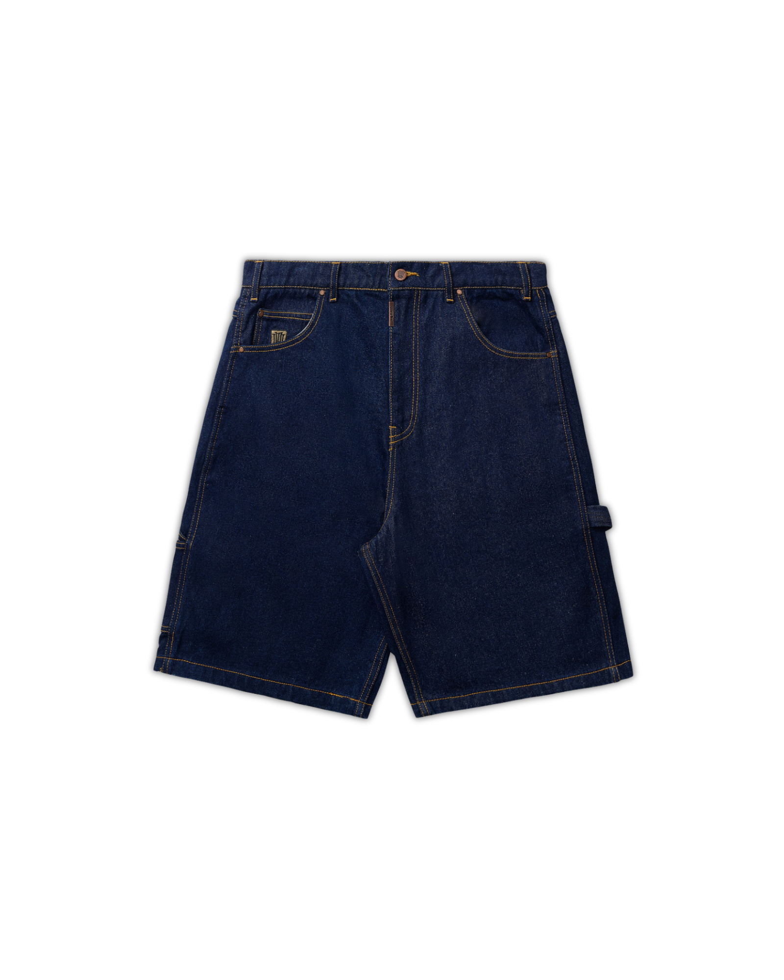 BOOSTER DENIM SHORT - WASHED INDIGO