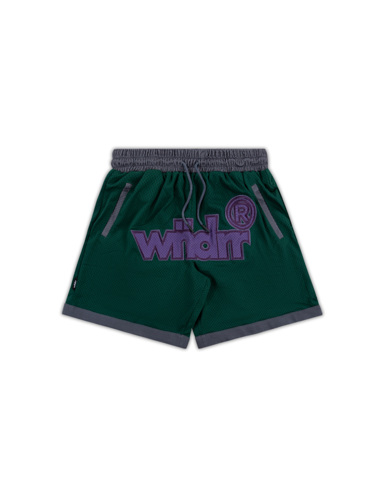 OFFCUT COURT SHORT - GREEN/GREY