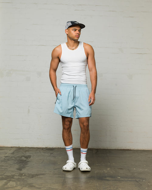 ROTHMAN SPORT SHORT - AIR BLUE