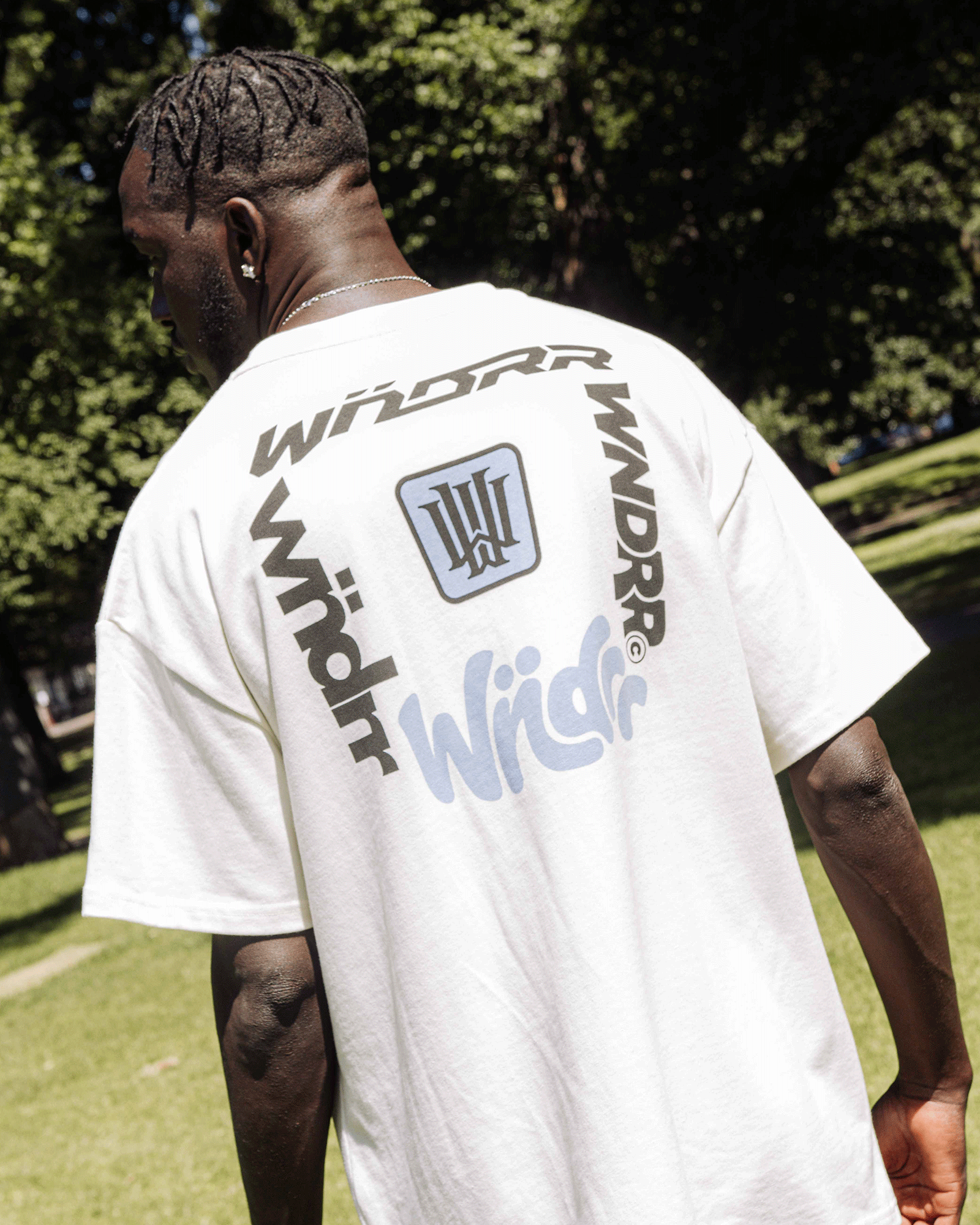 ALL OUT HEAVY WEIGHT TEE - OFF WHITE