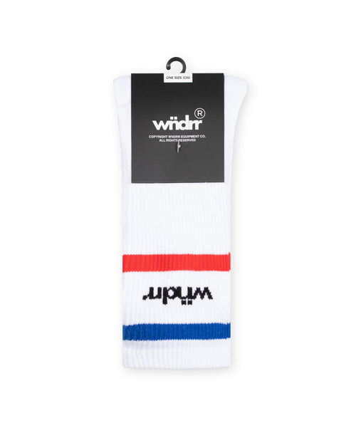CHALLENGER SOCKS 3 PK - WHITE