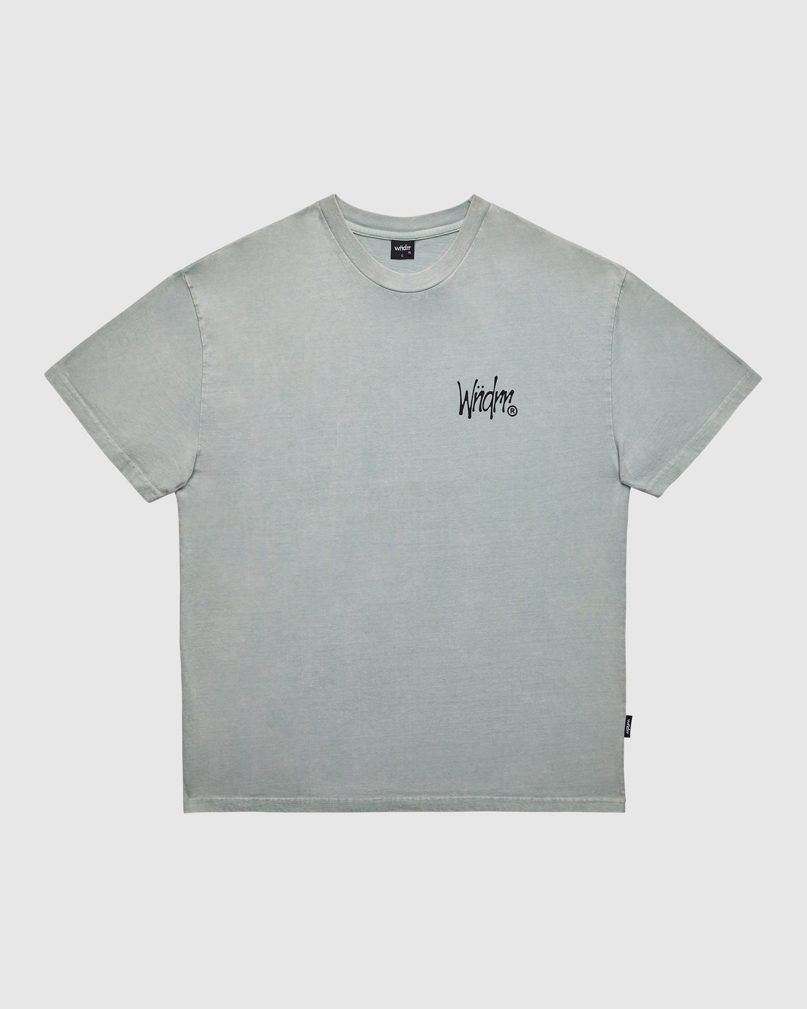 PRECURSOR BOX FIT TEE - WASHED OYSTER