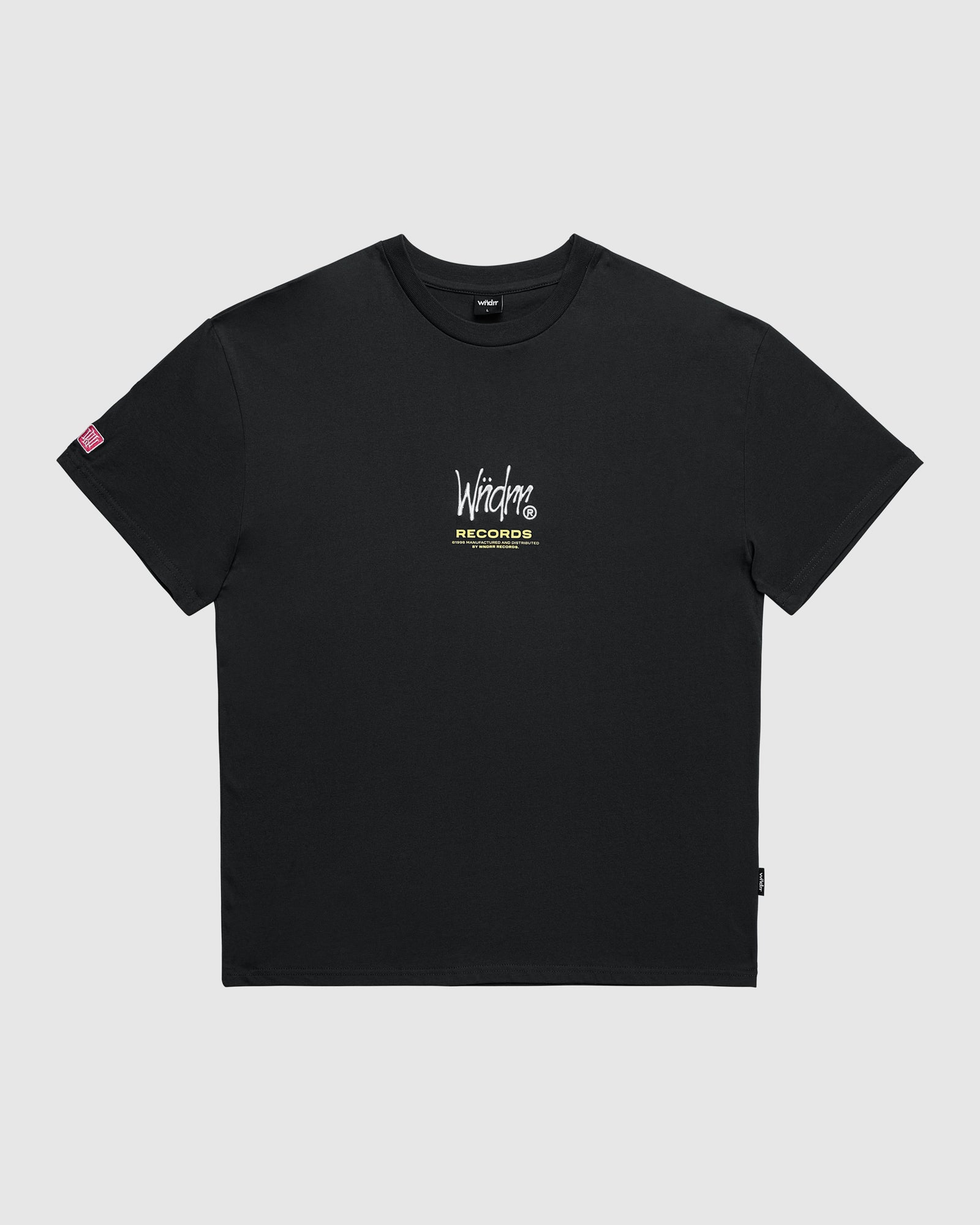 ATLANTIC BOX FIT TEE - FADED BLACK