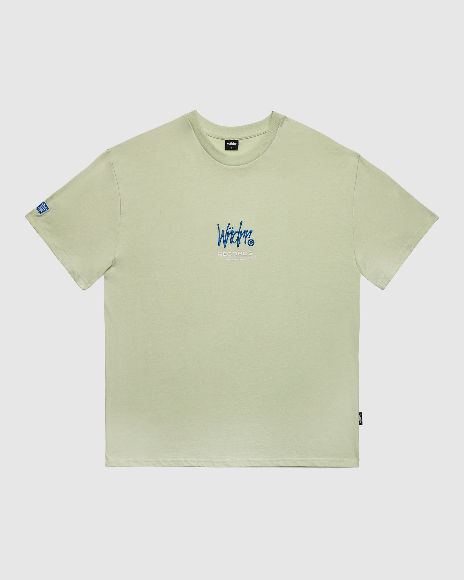 ATLANTIC BOX FIT TEE - AURA GREEN