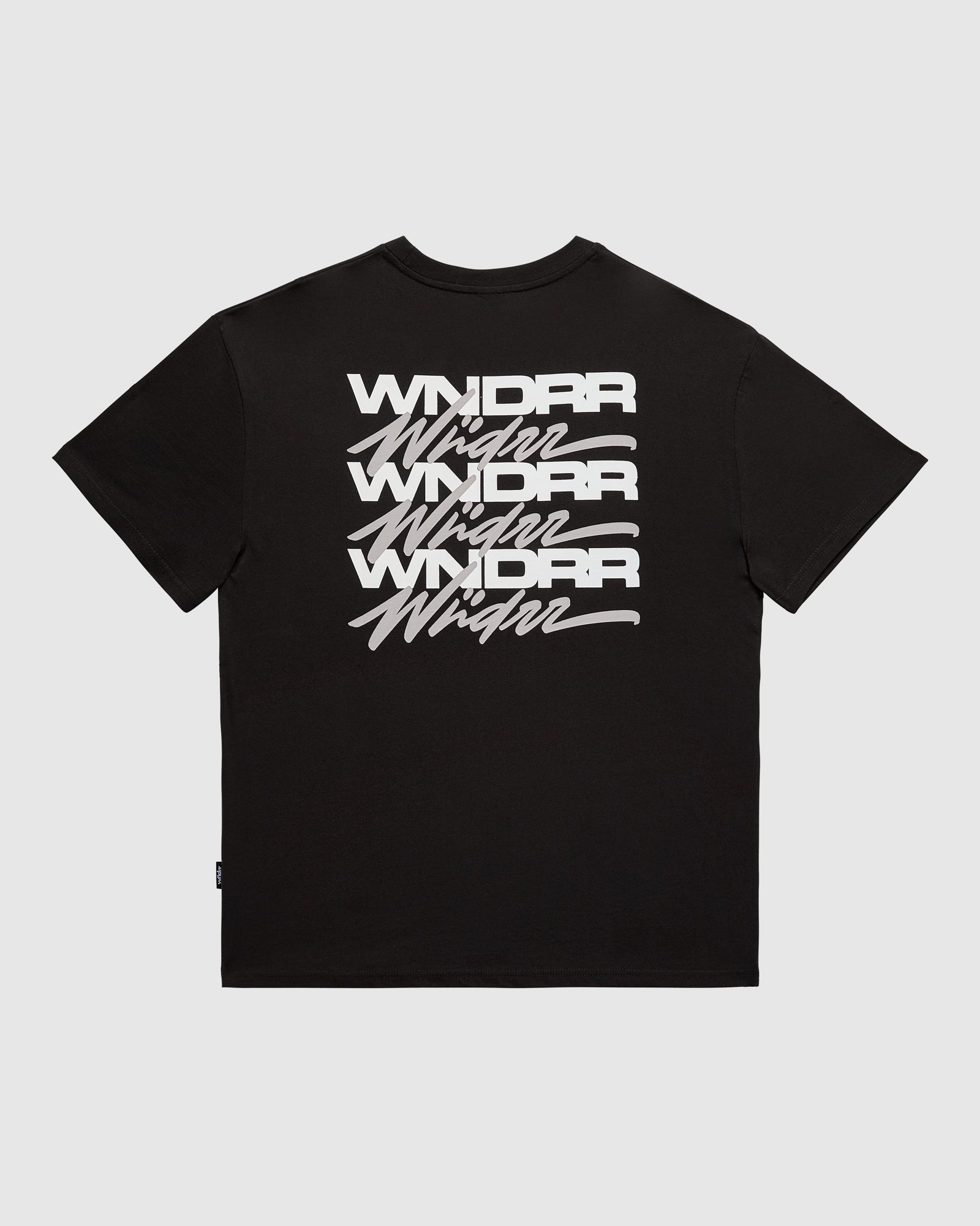 HEX BOX FIT TEE - FADED BLACK