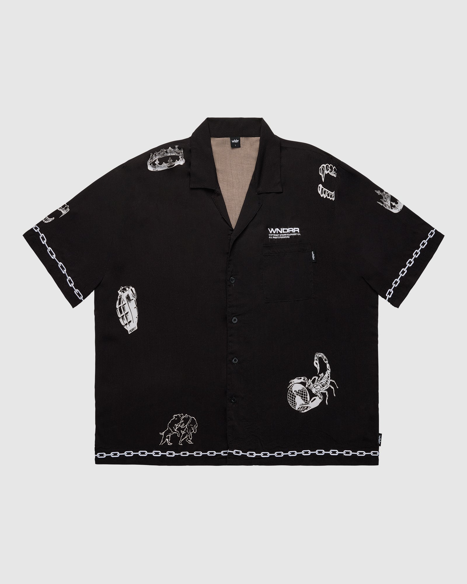SYNDICATE S/S SHIRT - BLACK