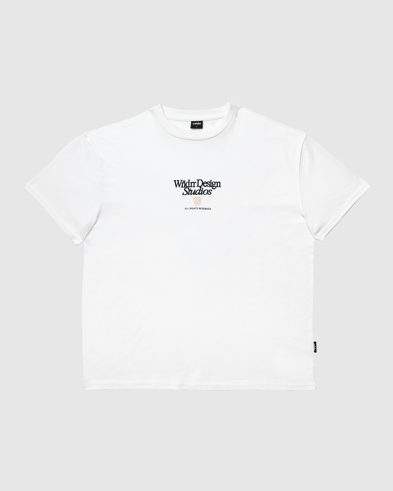 ATELIER BOX FIT TEE - WHITE