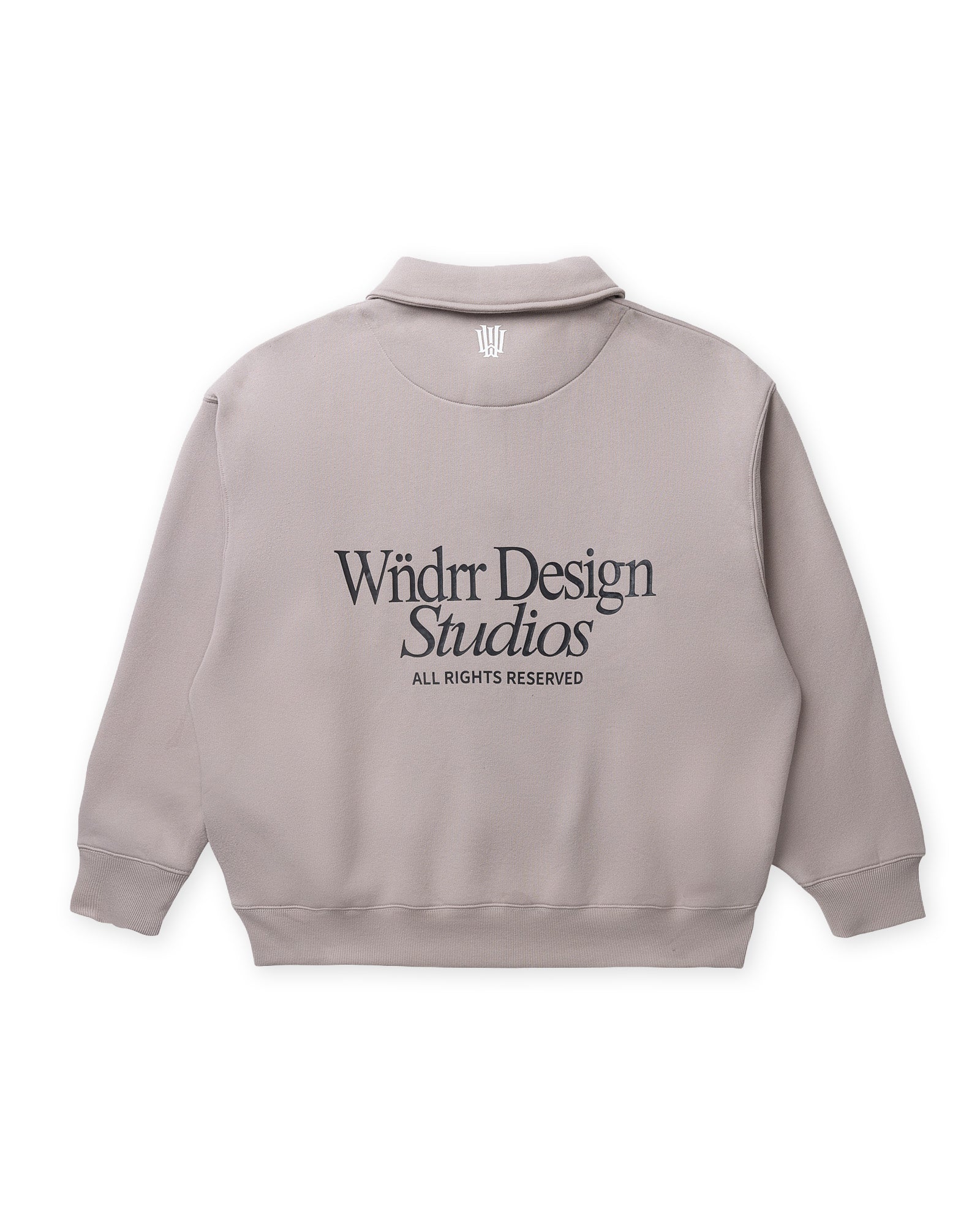 ATELIER RUGBY SWEAT - MOON GREY