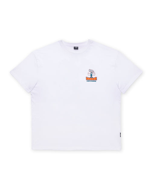 HARDWARE BOX FIT TEE - WHITE