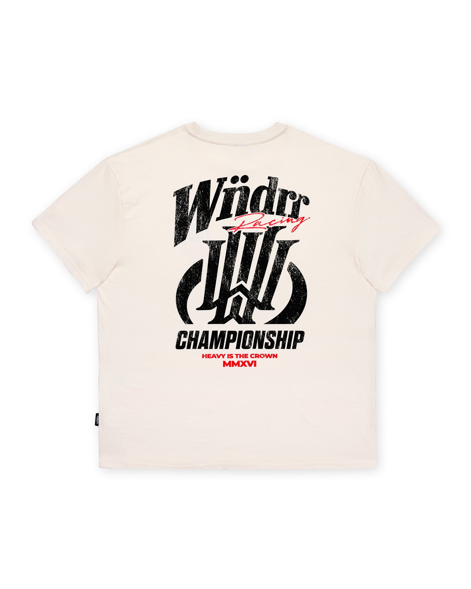 SKYLINE BOX FIT TEE - OFF WHITE