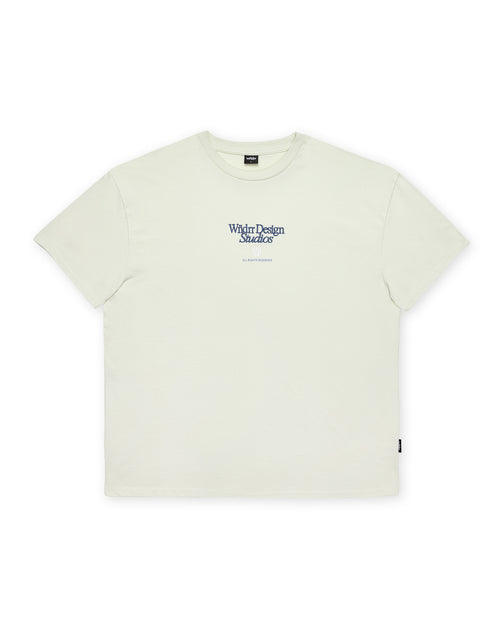 ATELIER BOX FIT TEE - AURA GREEN