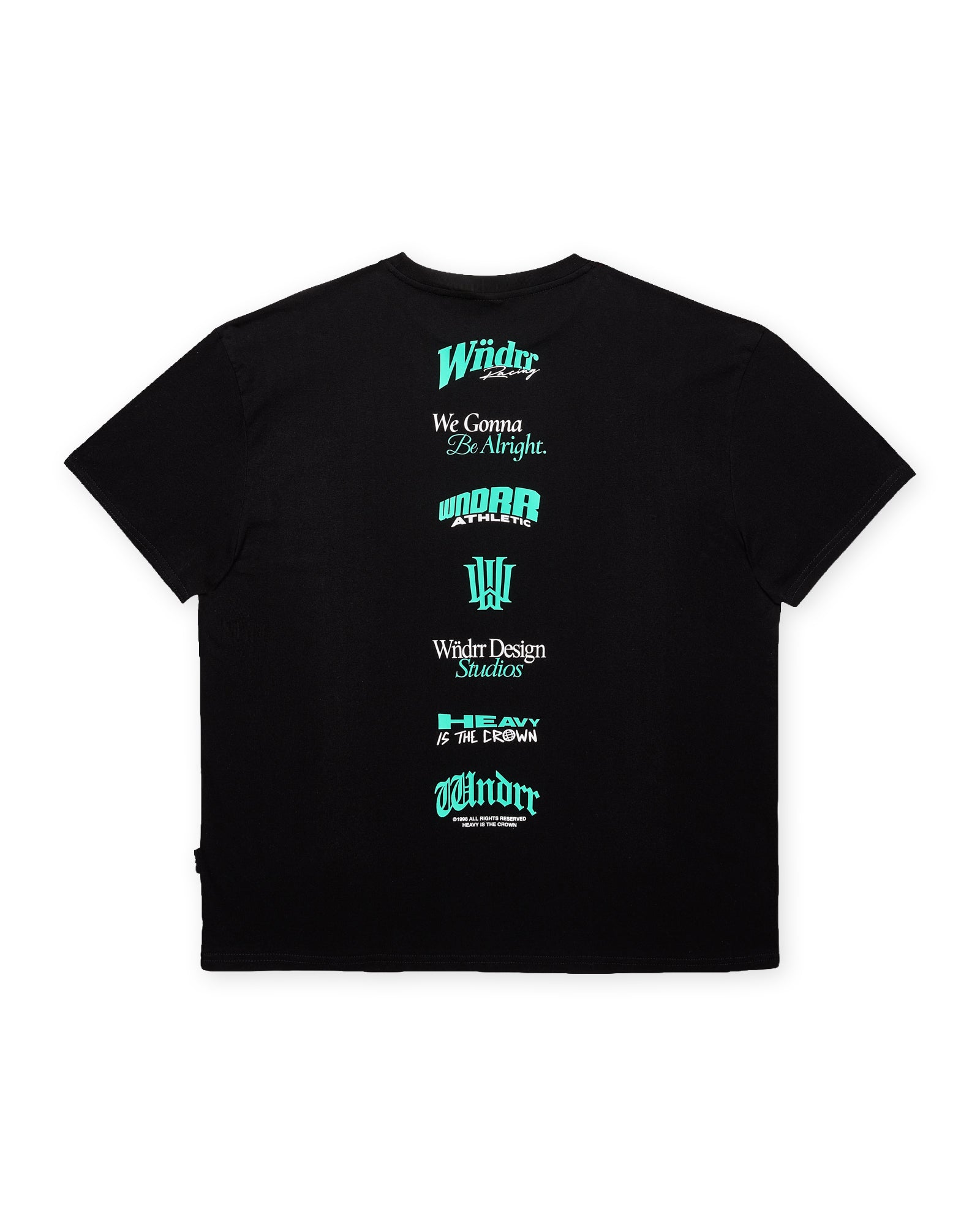 COLLECTIVE BOX FIT TEE - BLACK