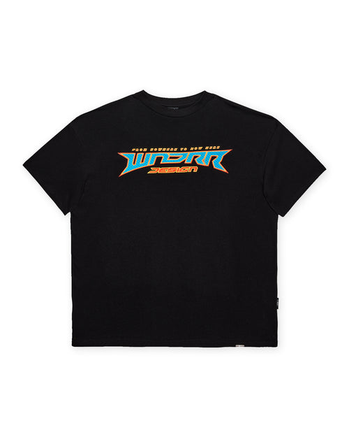 PULSE HEAVY WEIGHT TEE - BLACK