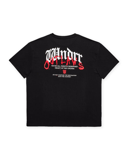 RENEGADE BOX FIT TEE - BLACK