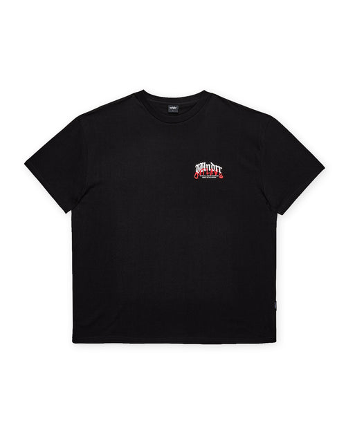 RENEGADE BOX FIT TEE - BLACK