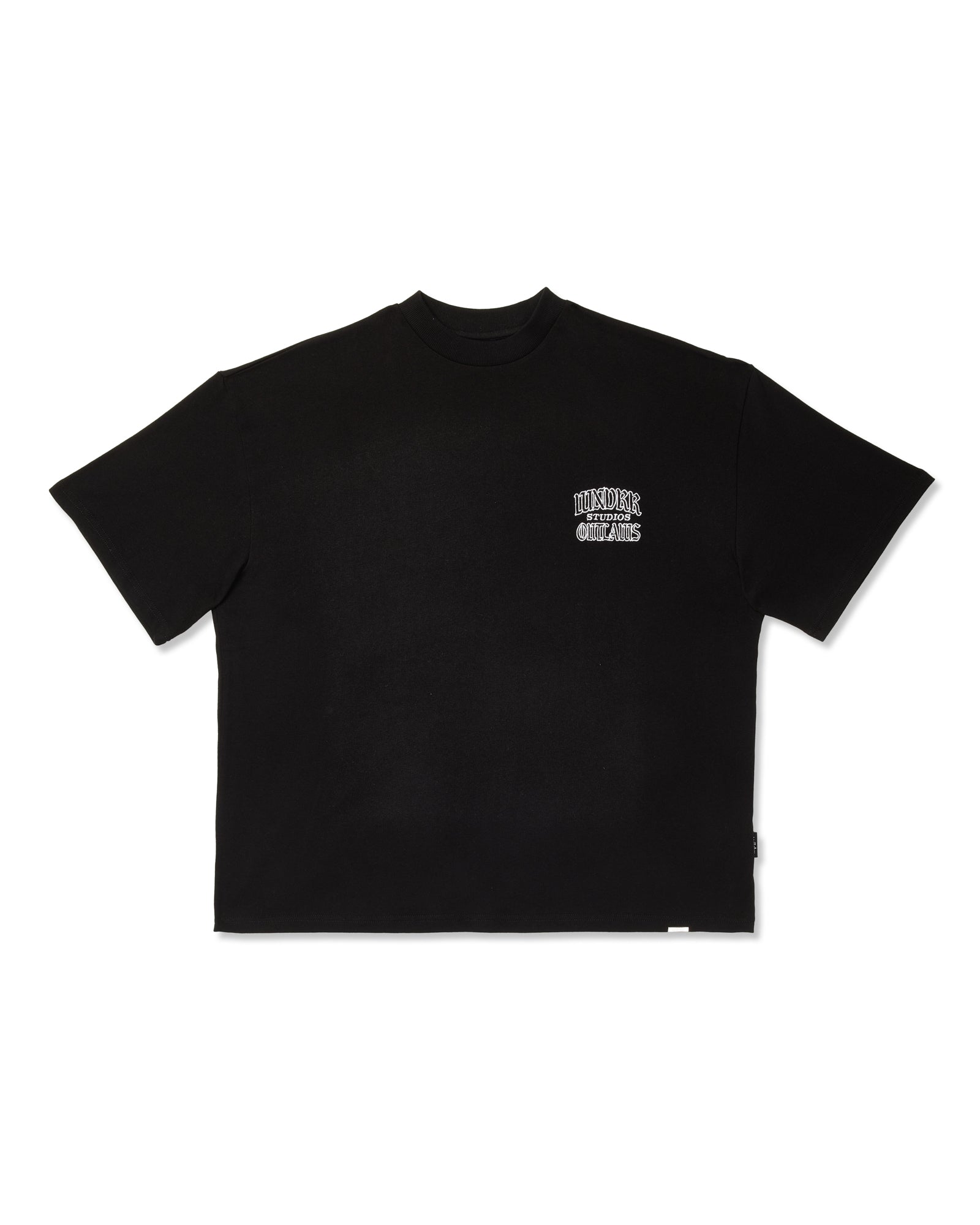 OUTLAWS HEAVY WEIGHT TEE - BLACK