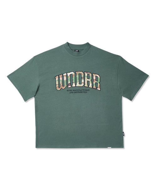PROTOCOL HEAVY WEIGHT TEE - DARK GREEN