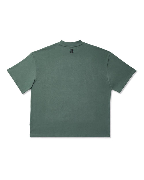 PROTOCOL HEAVY WEIGHT TEE - DARK GREEN