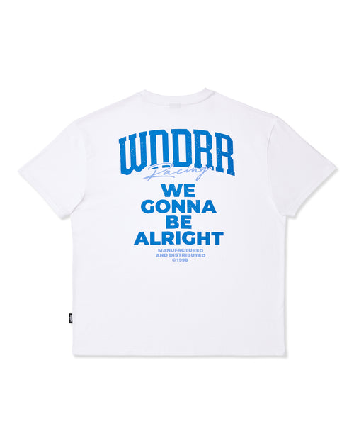 SWERVE BOX FIT TEE - WHITE