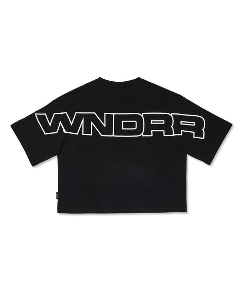 PATRON CROPPED FIT TEE - BLACK