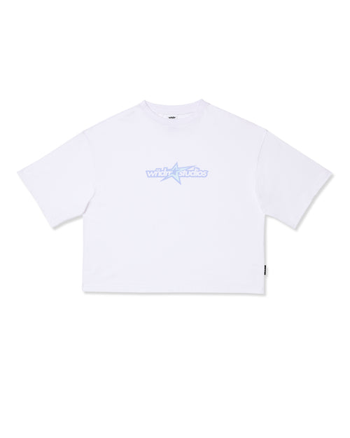 STXR CROPPED FIT TEE - WHITE