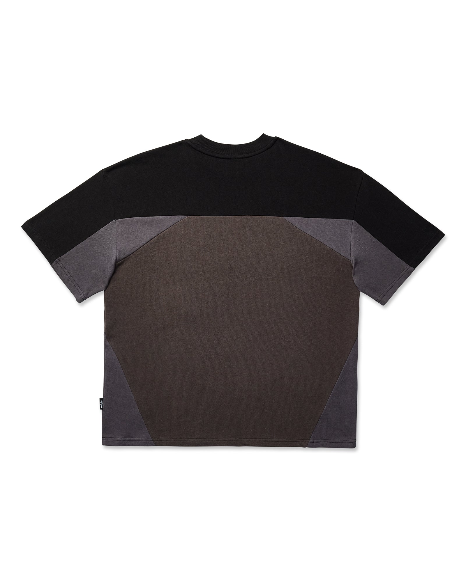 INSTITUTE PANEL CLUB TEE - BLACK/BLACK