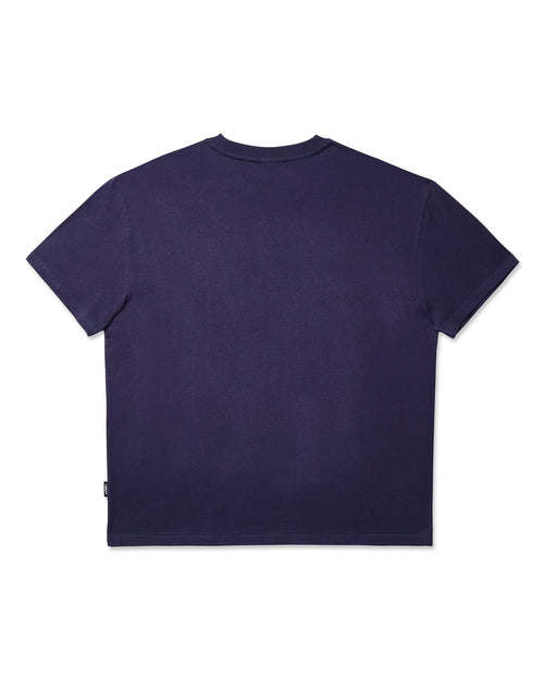 TRAM BOX FIT TEE - NAVY