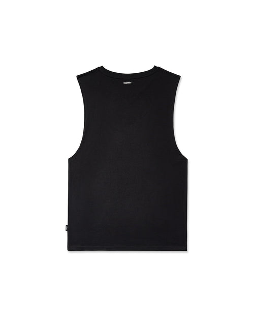 BRIDGE MUSCLE TOP - BLACK