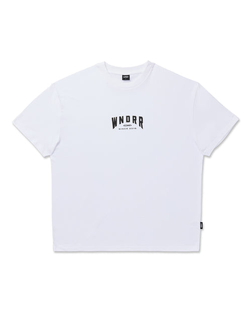 BRIDGE BOX FIT TEE - WHITE