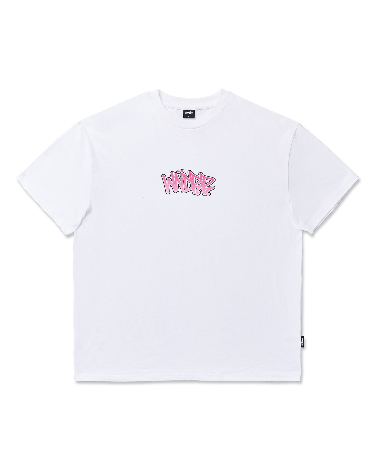 TAG BOX FIT TEE - WHITE