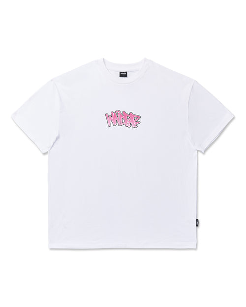 TAG BOX FIT TEE - WHITE