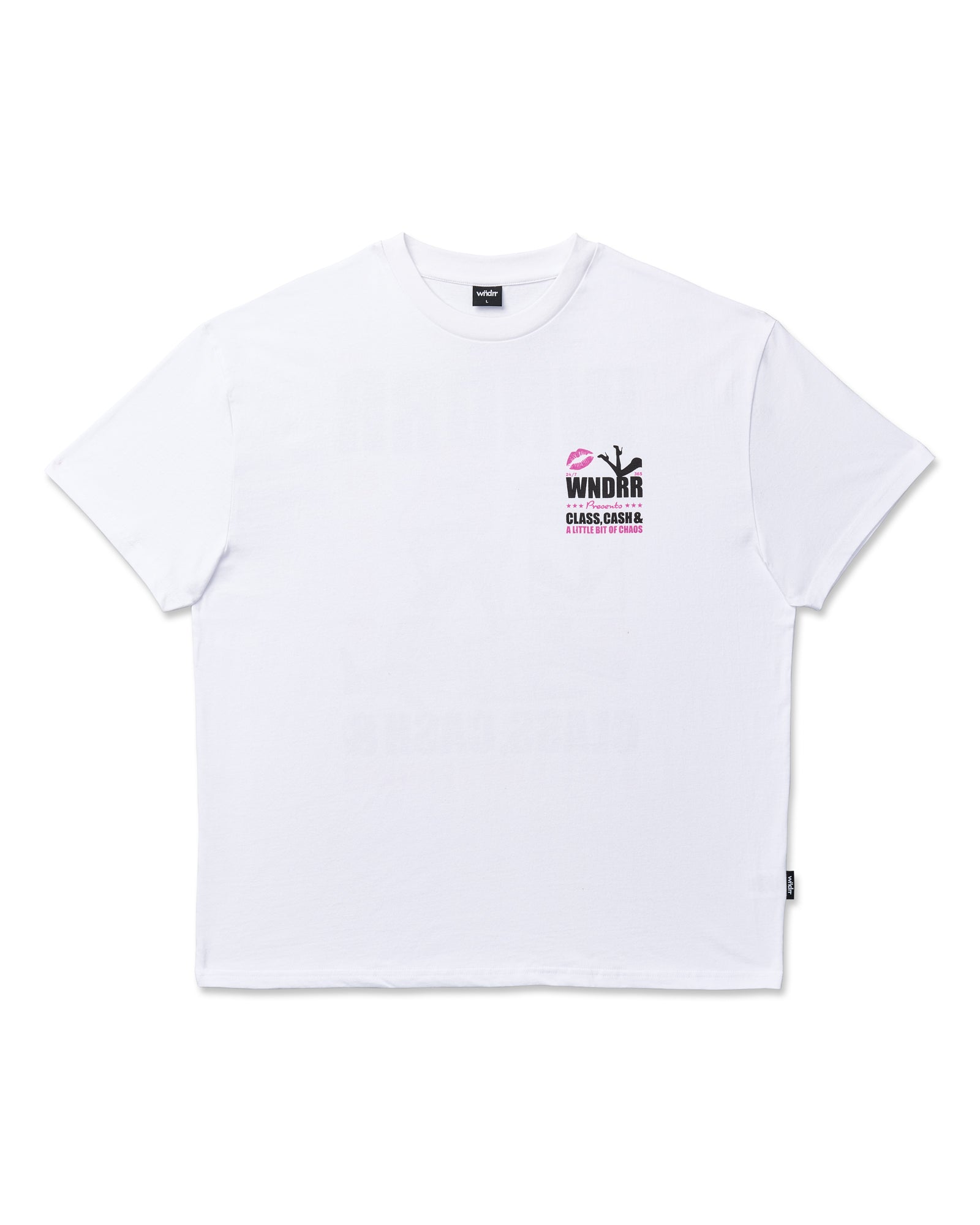 PLEASURE BOX FIT TEE - WHITE