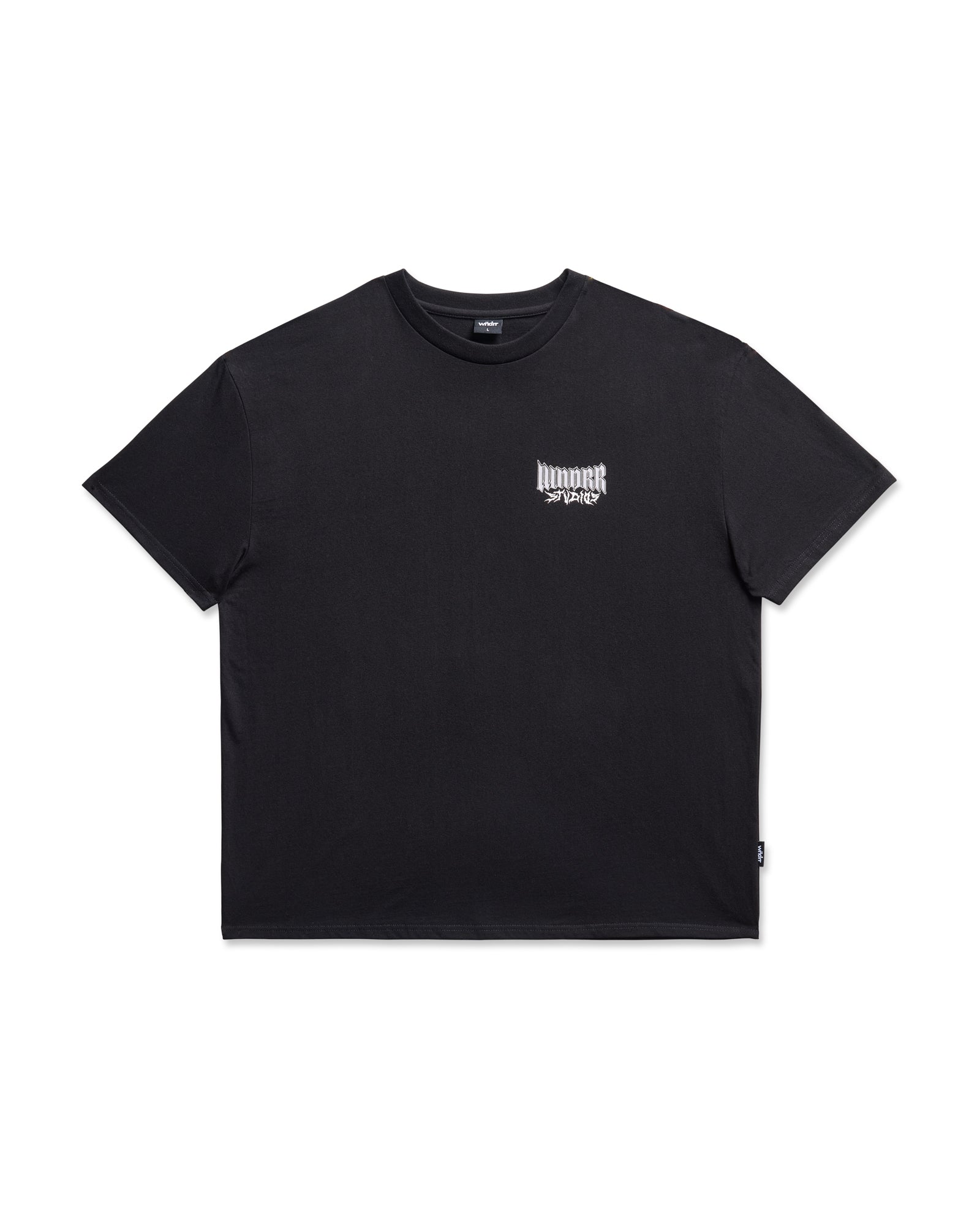 BLEACH BOX FIT TEE - BLACK