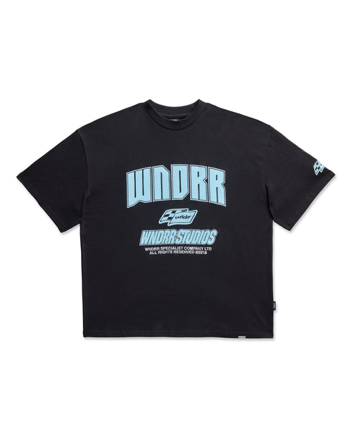 DRIVETRAIN HEAVY WEIGHT TEE - BLACK