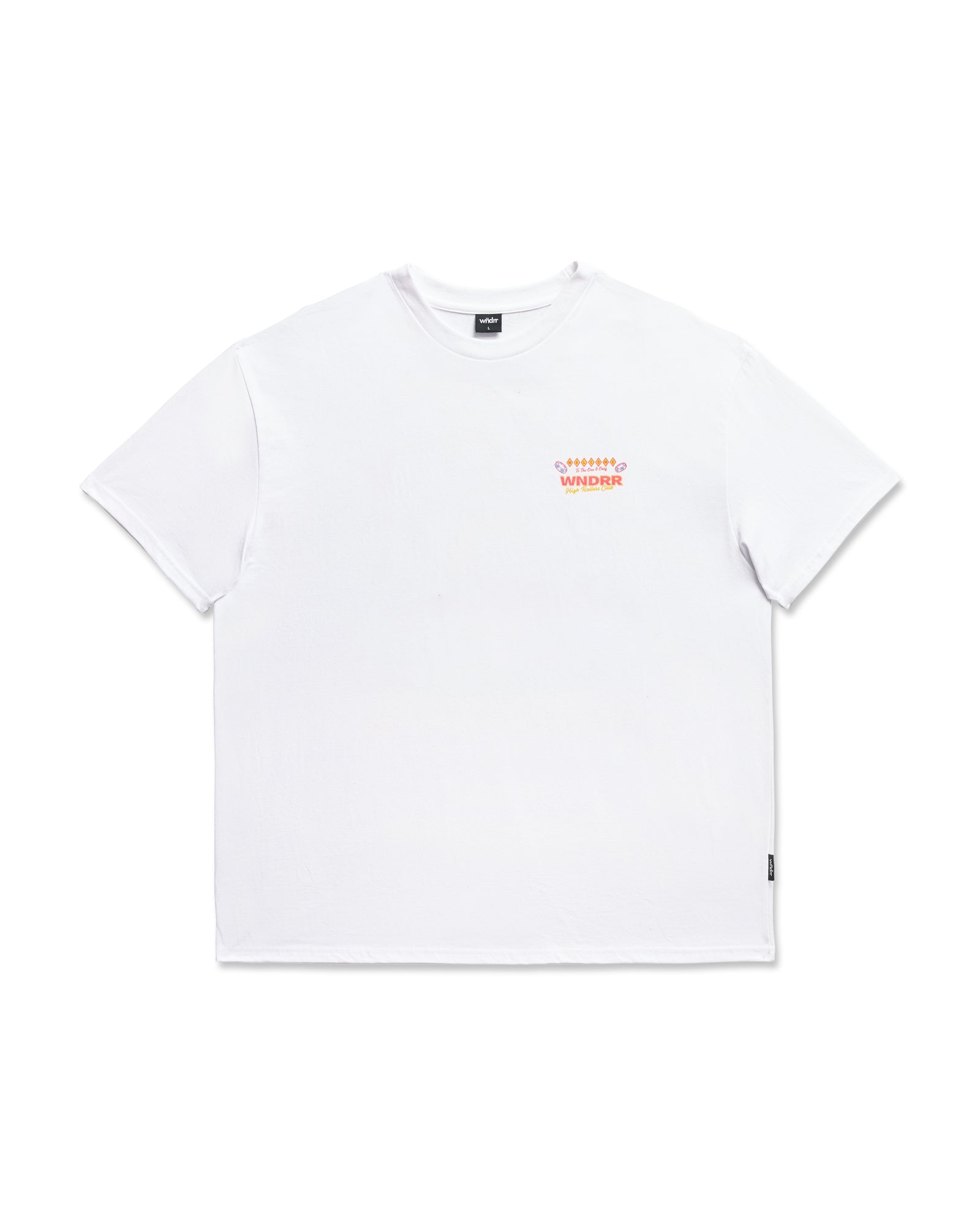 SIN CITY BOX FIT TEE - WHITE